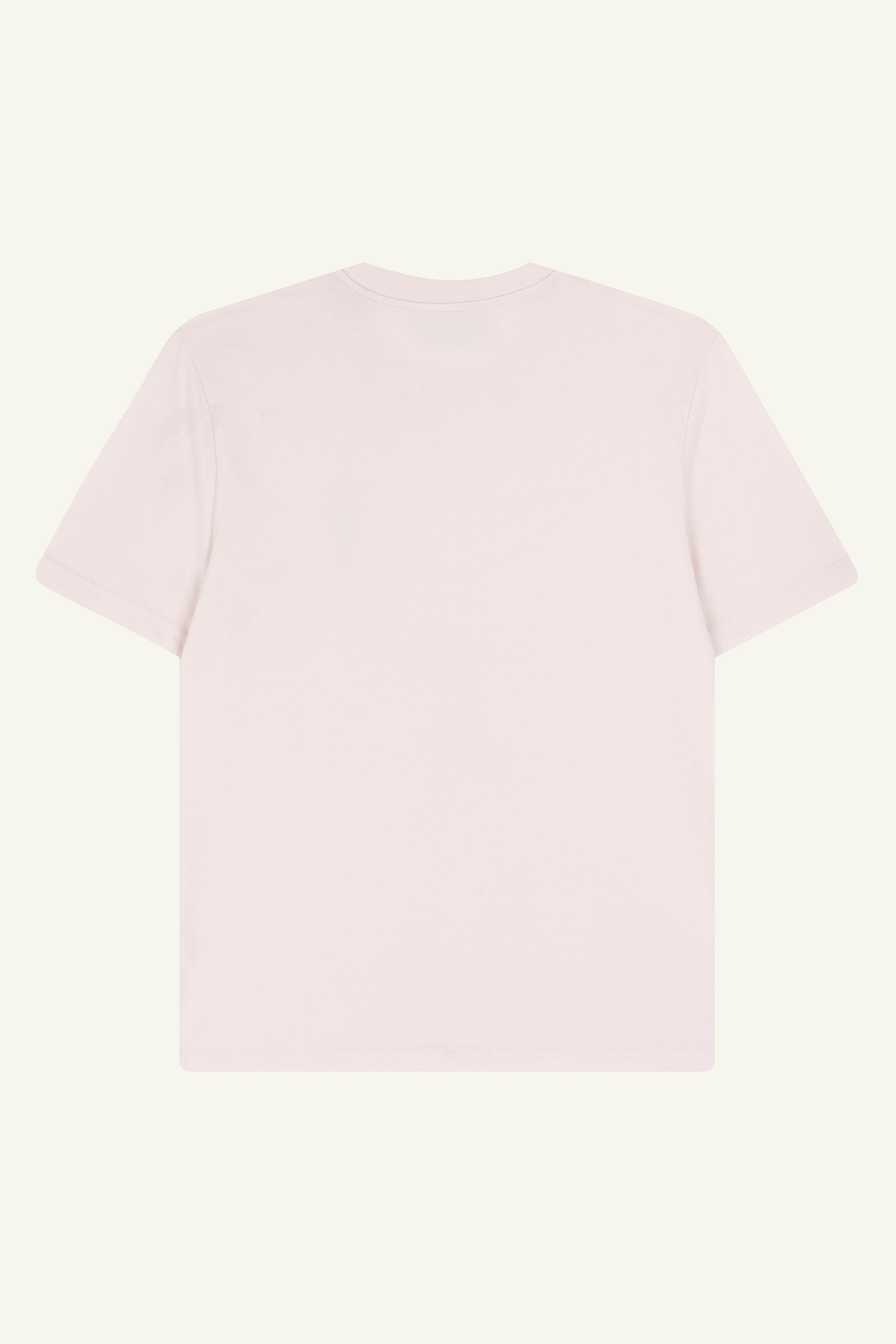 Designer graphic tee Surf & Friends Vintage White by Contrast, organic t-shirt graphic design beach style.