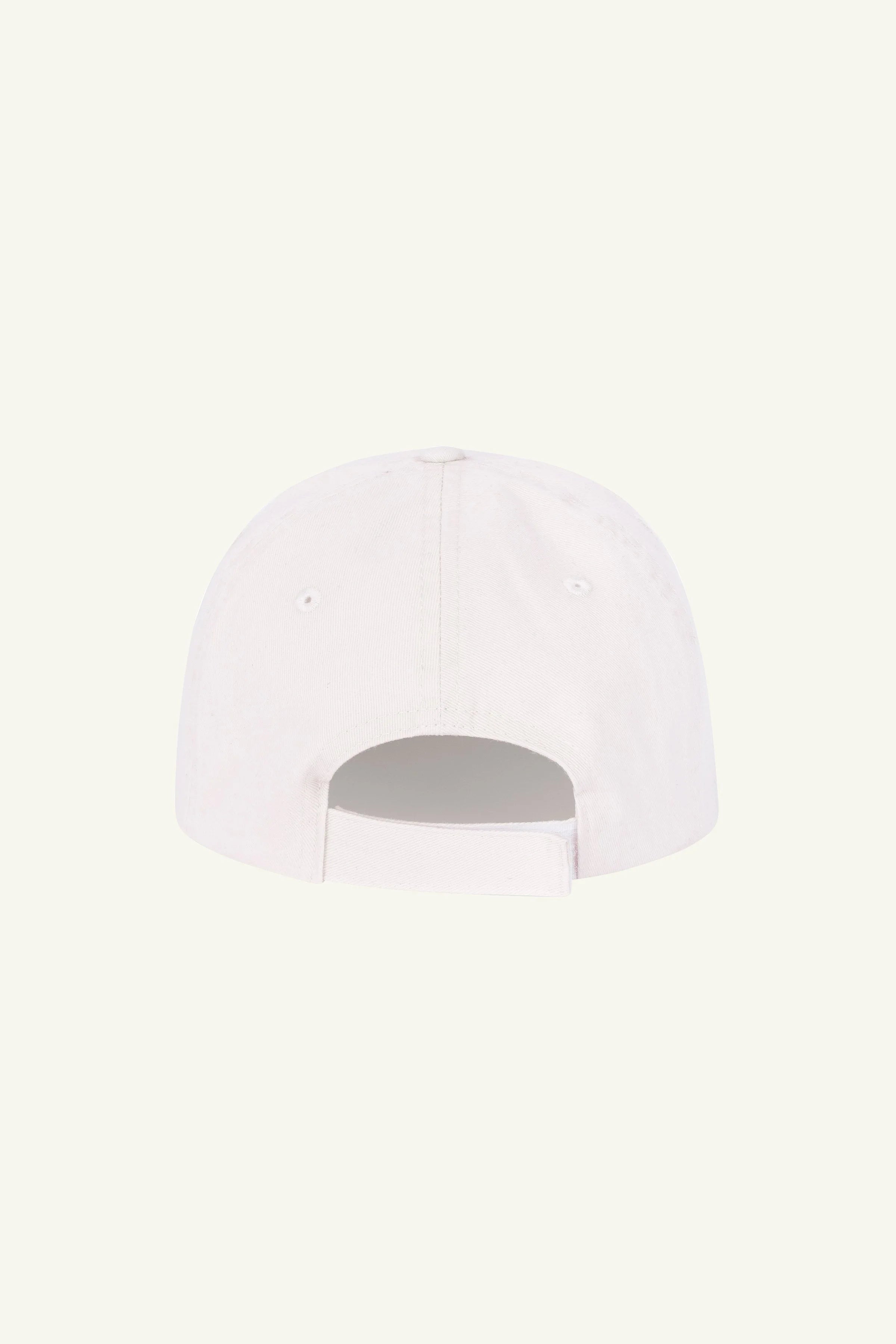 Contrast Washed Ivory hat, Jumping Whale embroidered organic cotton unisex style