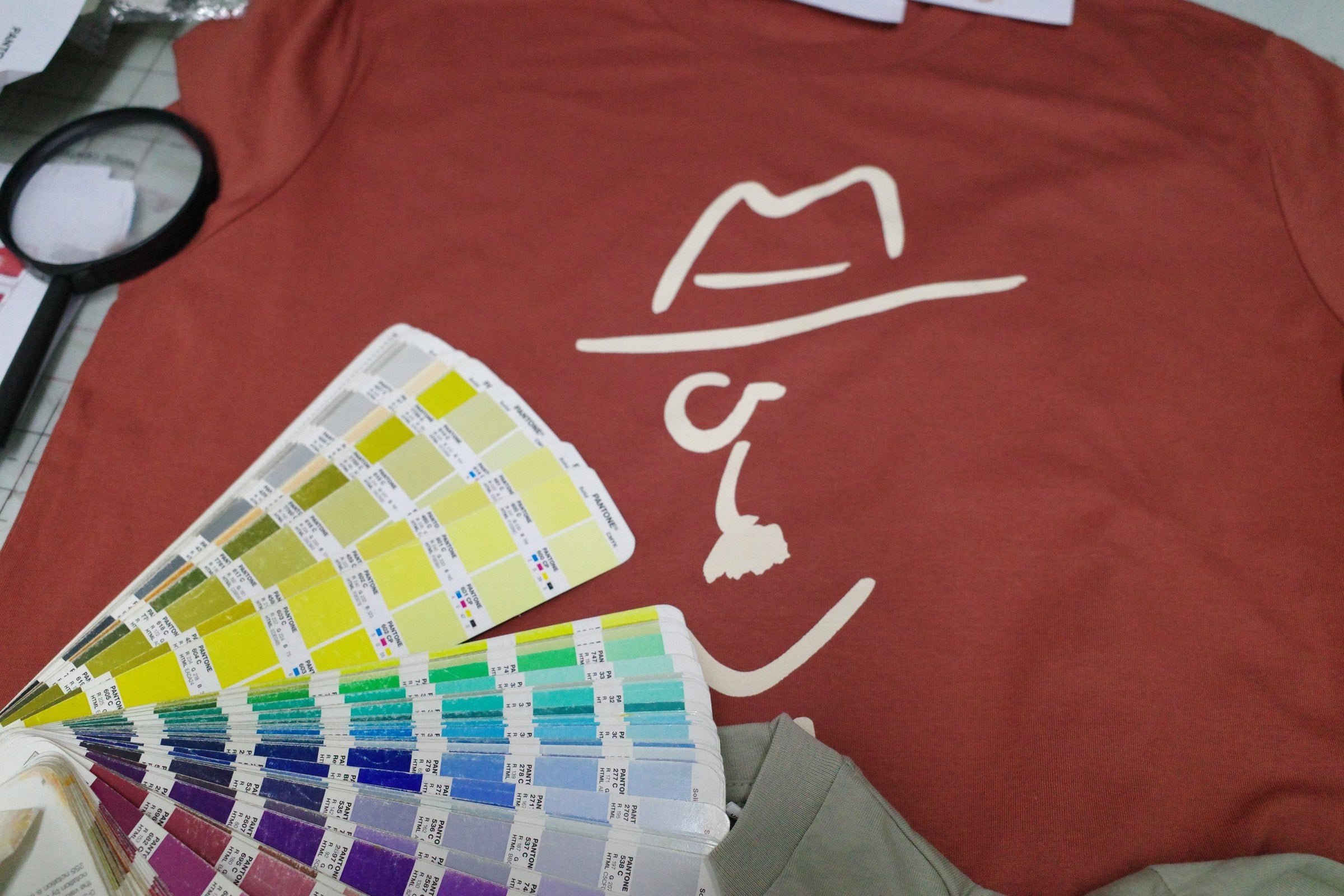 The Contrast Pessoa Sketch drawing printed on an organic cotton t-shirt