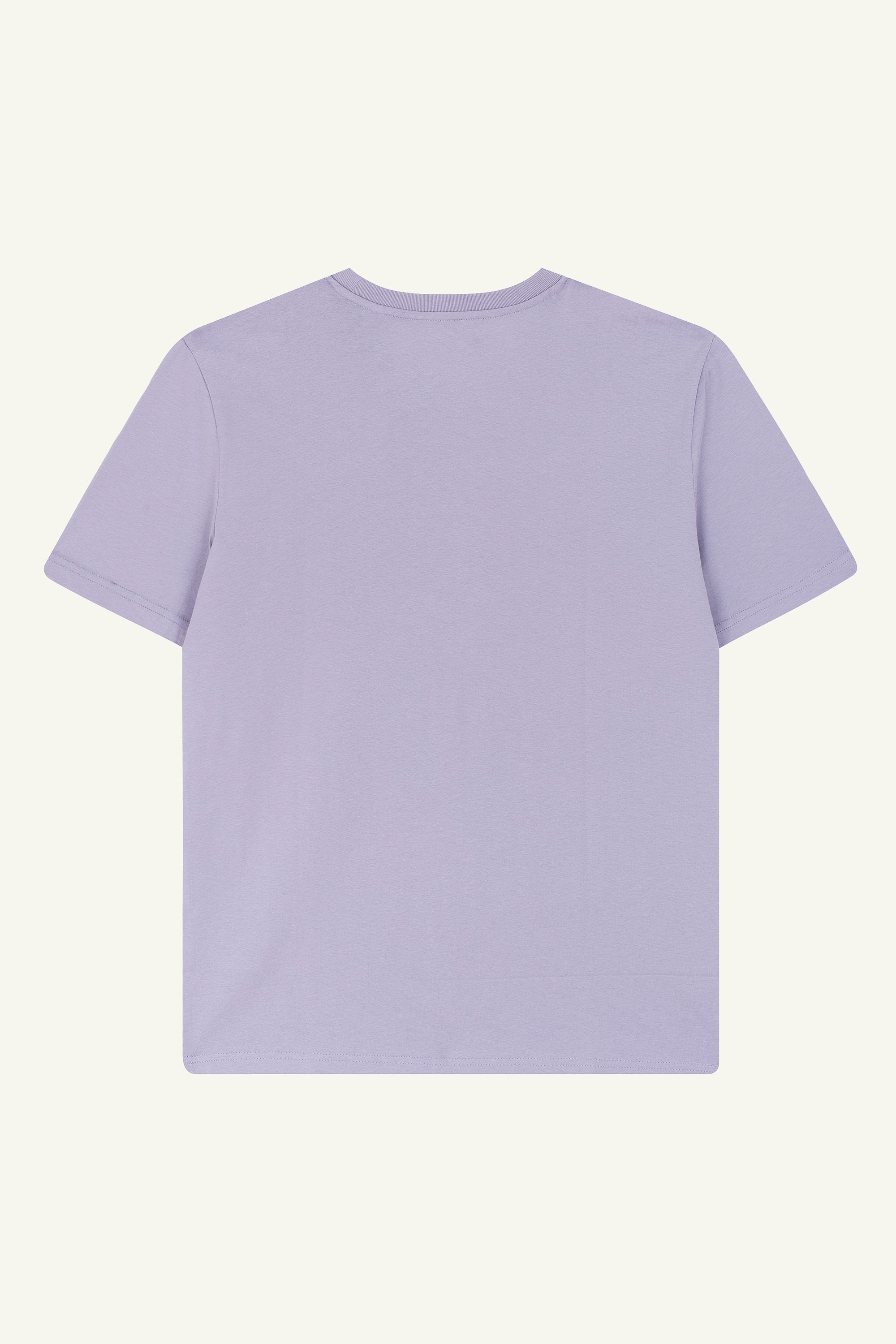 Lavender organic cotton t-shirts by Contrast, Outer Space graphic t-shirt for explorers of style and sky.