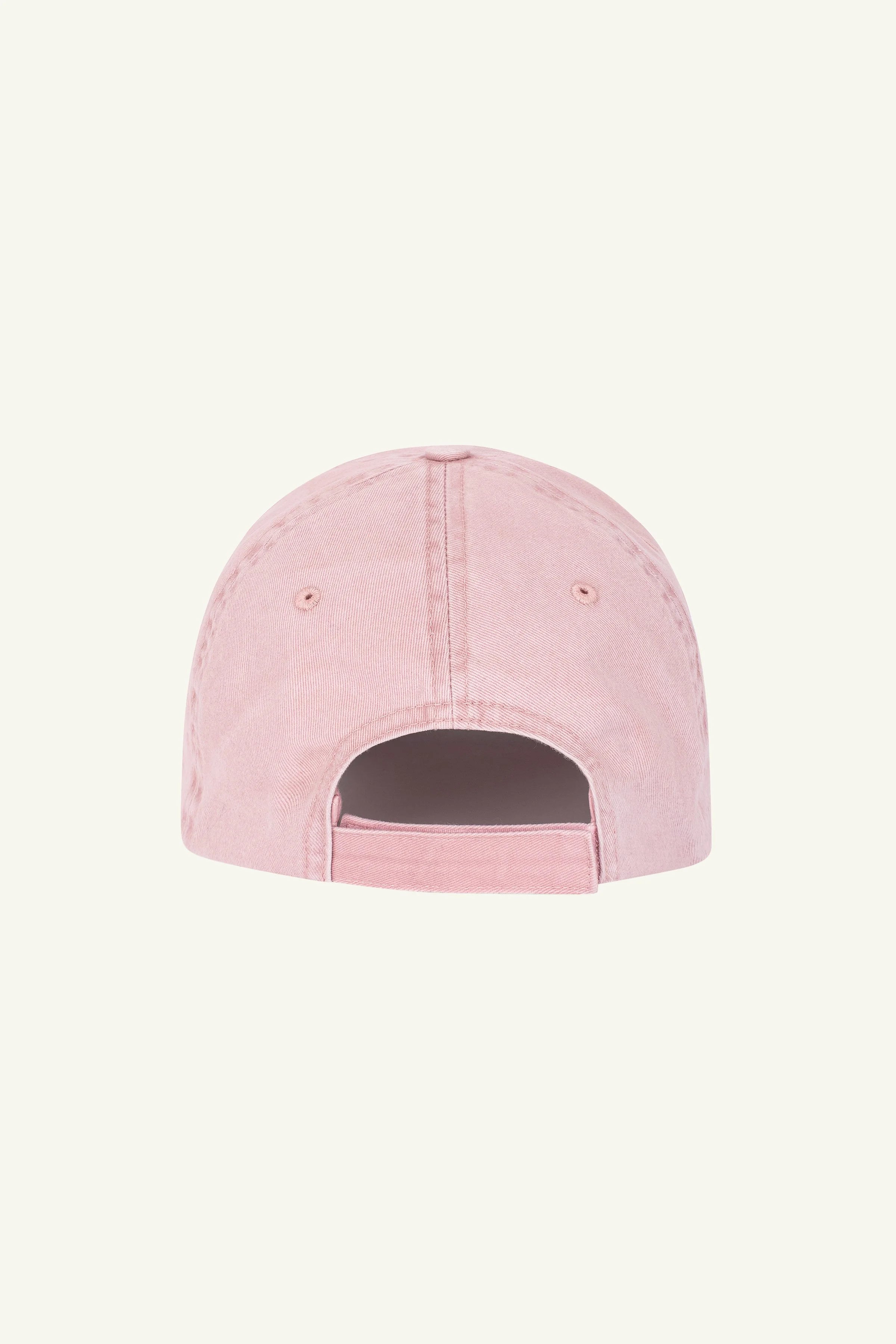 Contrast Washed Rose hat, Small Rose embroidered organic cotton unisex style